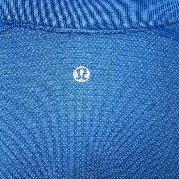 Lululemon Metal Vent Tech Blue Polo Shirt - Picture 5 of 5